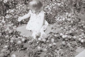 Playing in the Flowers