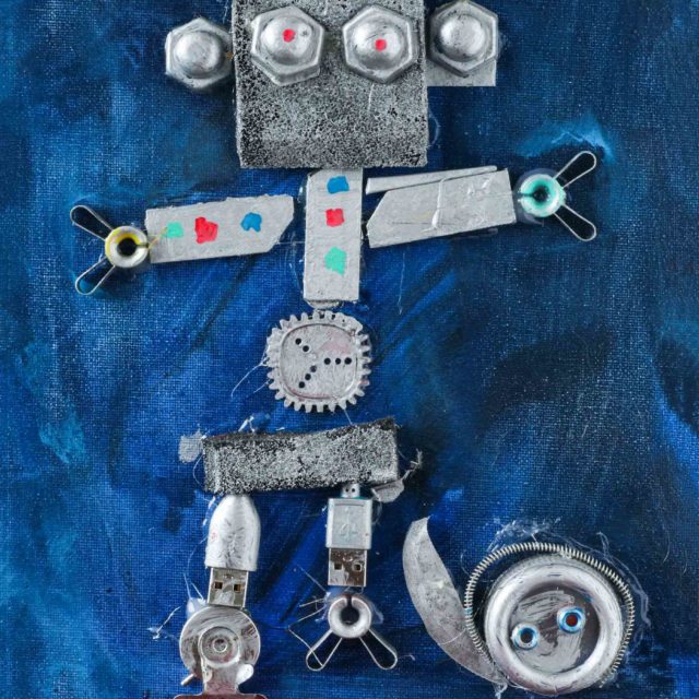 Blue Robot