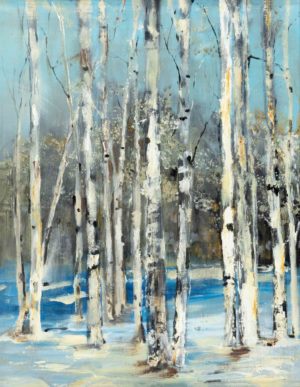 Birch Trees in Winter