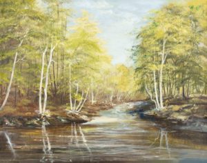 Landscape with Birches