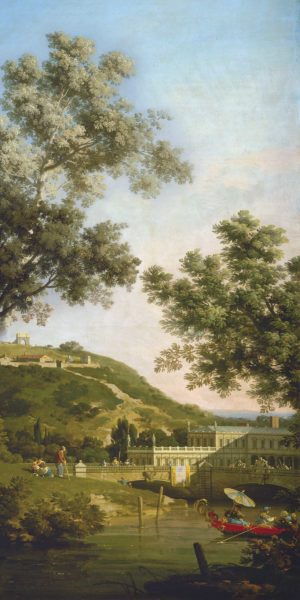 English Landscape Capriccio with a Palace 2